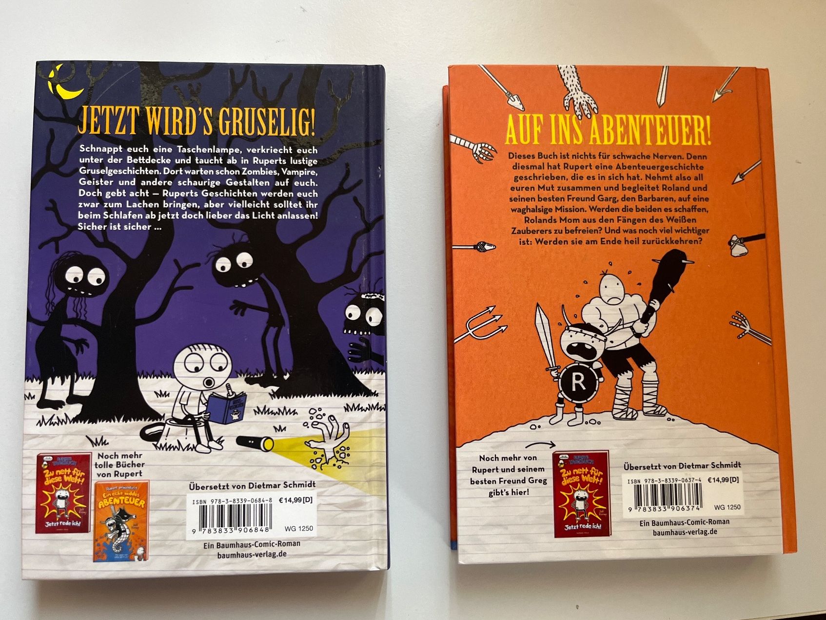 Libri: Rupert's Gruselgeschichten & Abenteuer – Usato da Boppelsen venduto da Augwil02 1