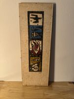 Original Wandbild von Kurt Volk, Mischtechnik