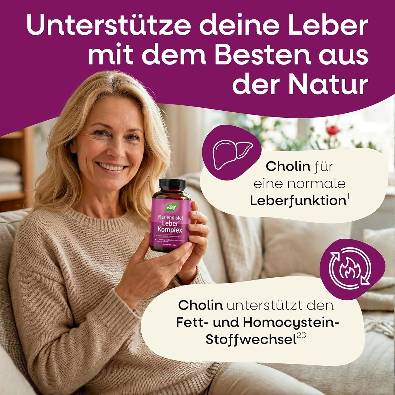 Cibi & Specialità: Mariendistel Leber Komplex 120 Kapseln – Nuovo e nell'imballaggio originale da Suhr venduto da SchnapperCH 3