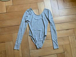 DECJUBA - Langarm Body hellgrau XS