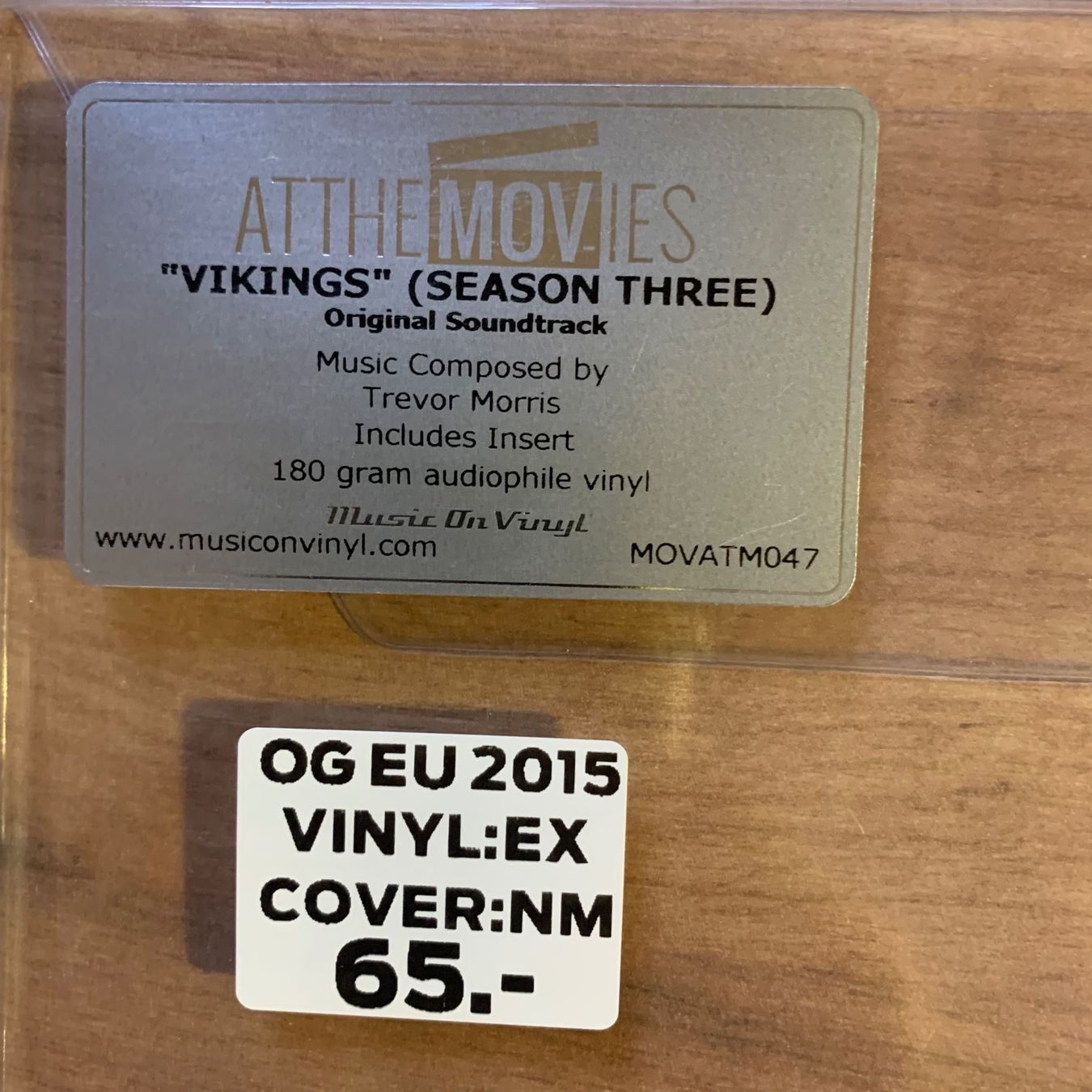 Dischi in vinile: VIKINGS  SEASON THREE...OG EU 2015...EX/NM – Usato da Gals venduto da Diskopatshop 6
