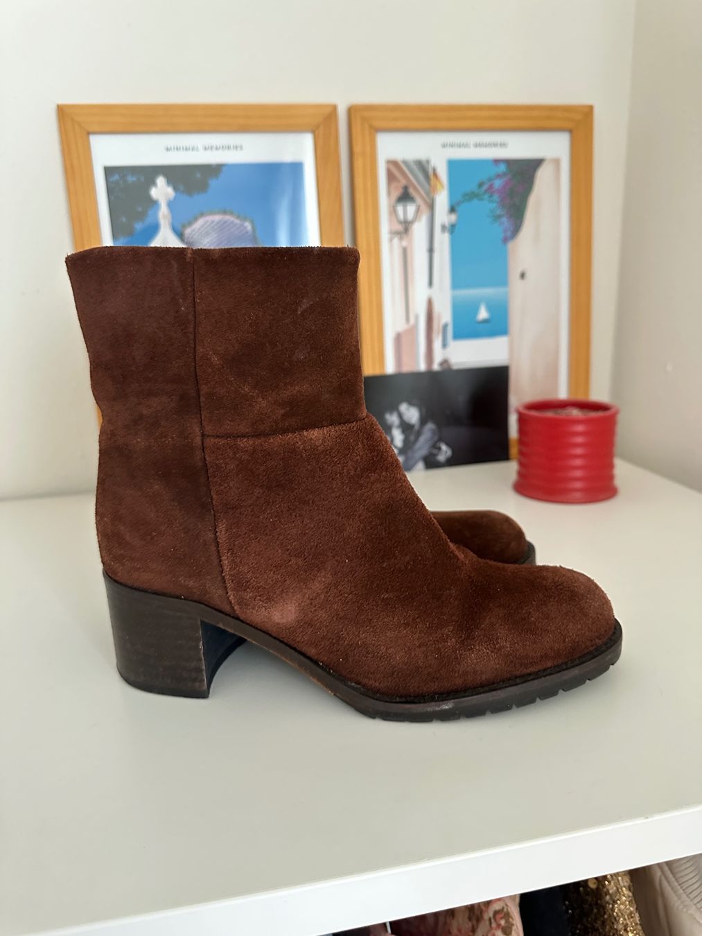 Navyboot Damenschuhe: Braune Navyboot Stiefeletten – Gebraucht aus Zürich von Nat_Mol 2