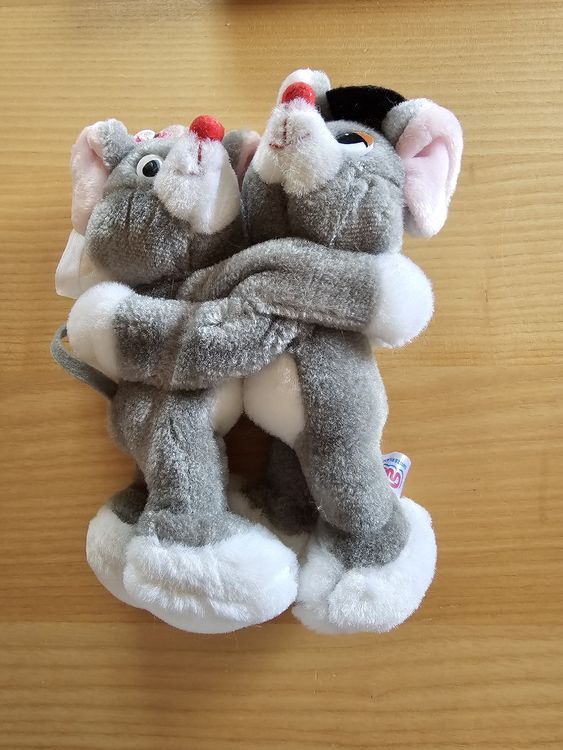 Uixxducc Kuscheltier Maus – Weiches Plüschtier 20 Cm In Rosa Mit Kleid, Perfekt Zum Knuddeln