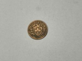 Schweiz 2 Rappen  1851 