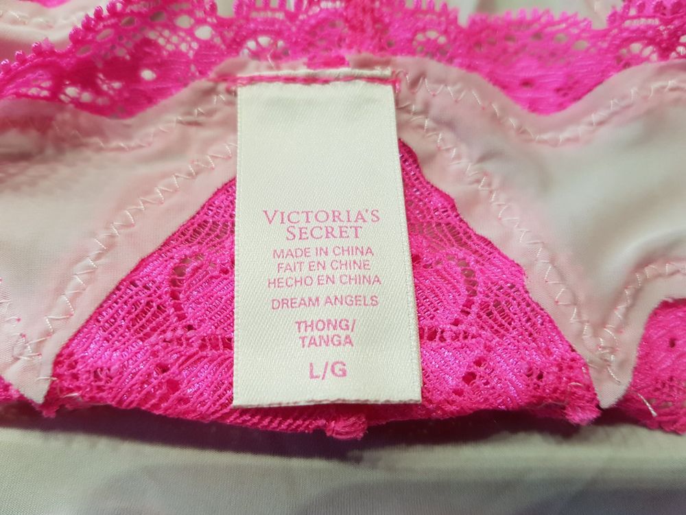 String neu von Victorias Secret, Gr. L in pink und rosa (Neu (gemäss ...