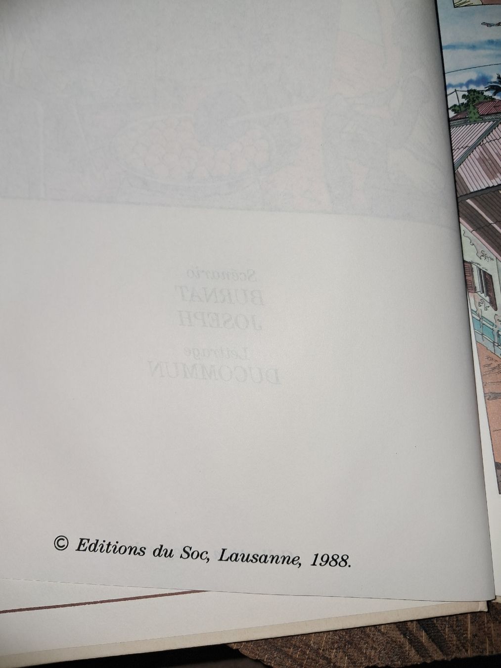Fumetti: Bd La Nuit Va Fermer - joseph burnat – Usato da Le locle venduto da juliensaran 1