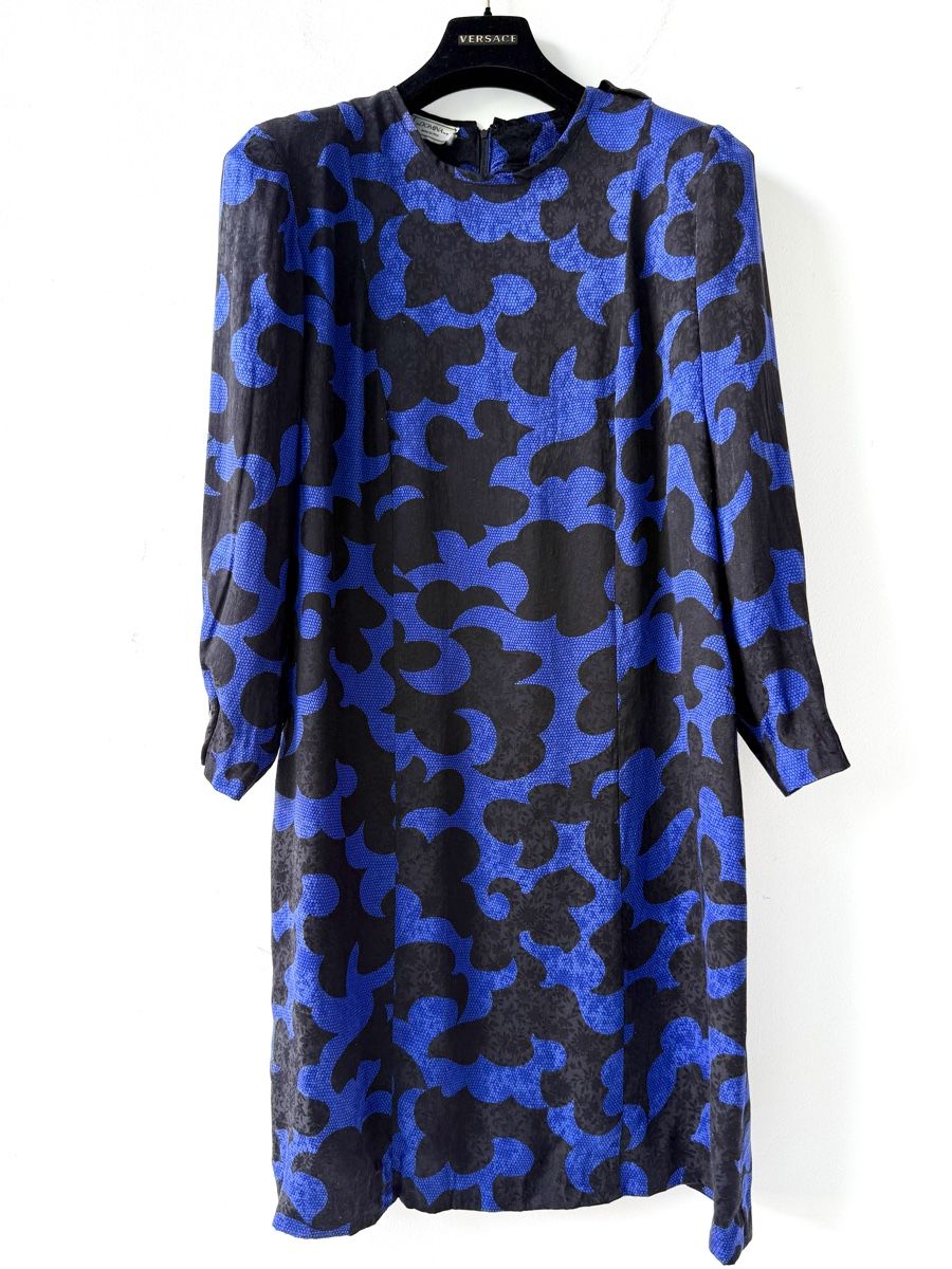 Robes: Bellissimo abito vintage in seta stampata – D'occasion à Castagnola par BlondiePosh