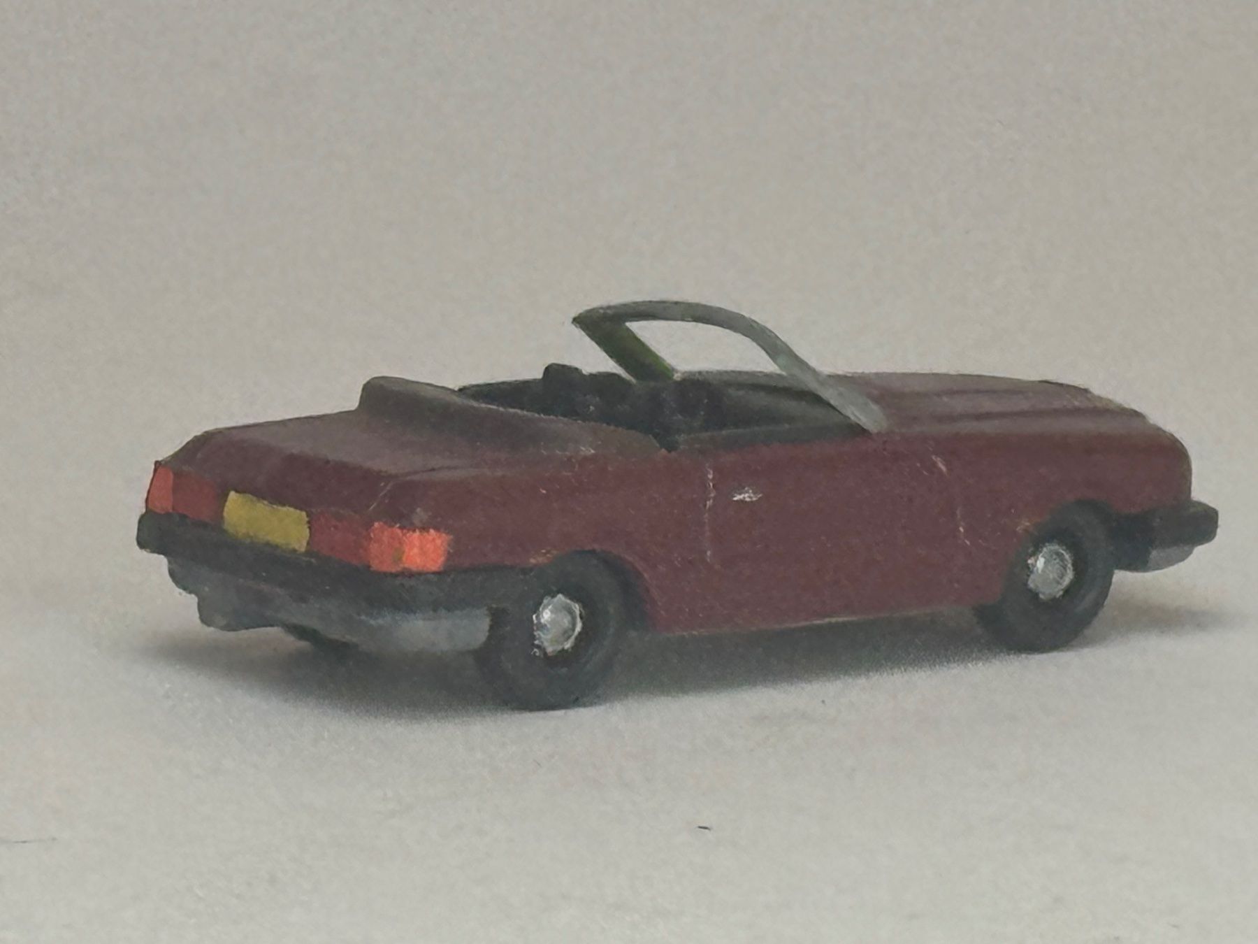 Modellini di ferrovie: GB- Mercedes 450 SL braunrot – Usato da Elm venduto da Wikmtz 1
