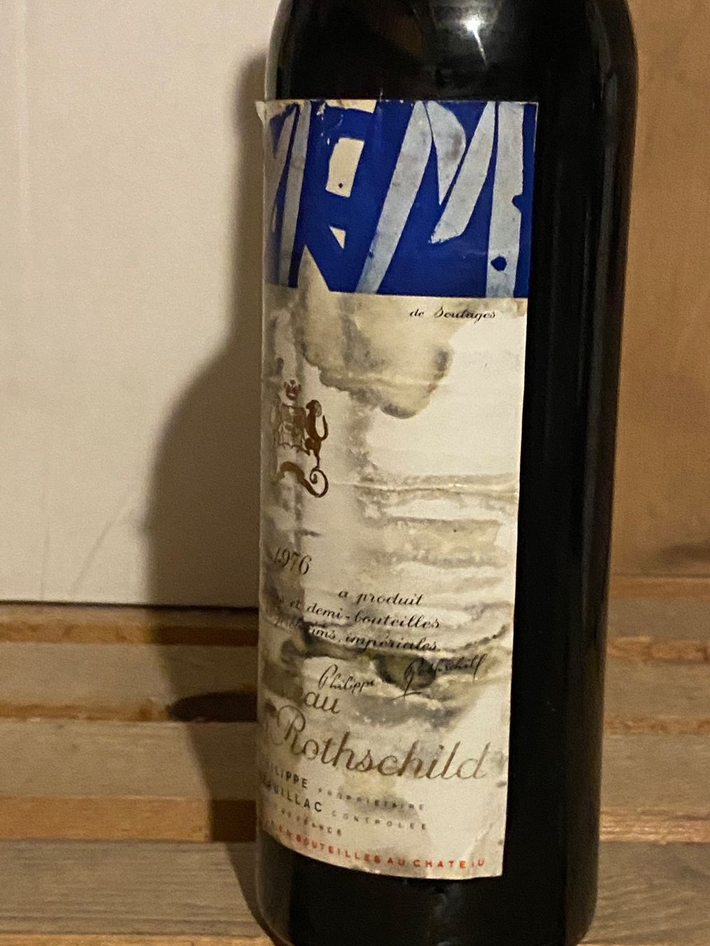 Mouton Rothschild Vino: Château Mouton Rothschild 1976 – Nuovo (secondo la descrizione) da Roche VD venduto da avediscipule 3