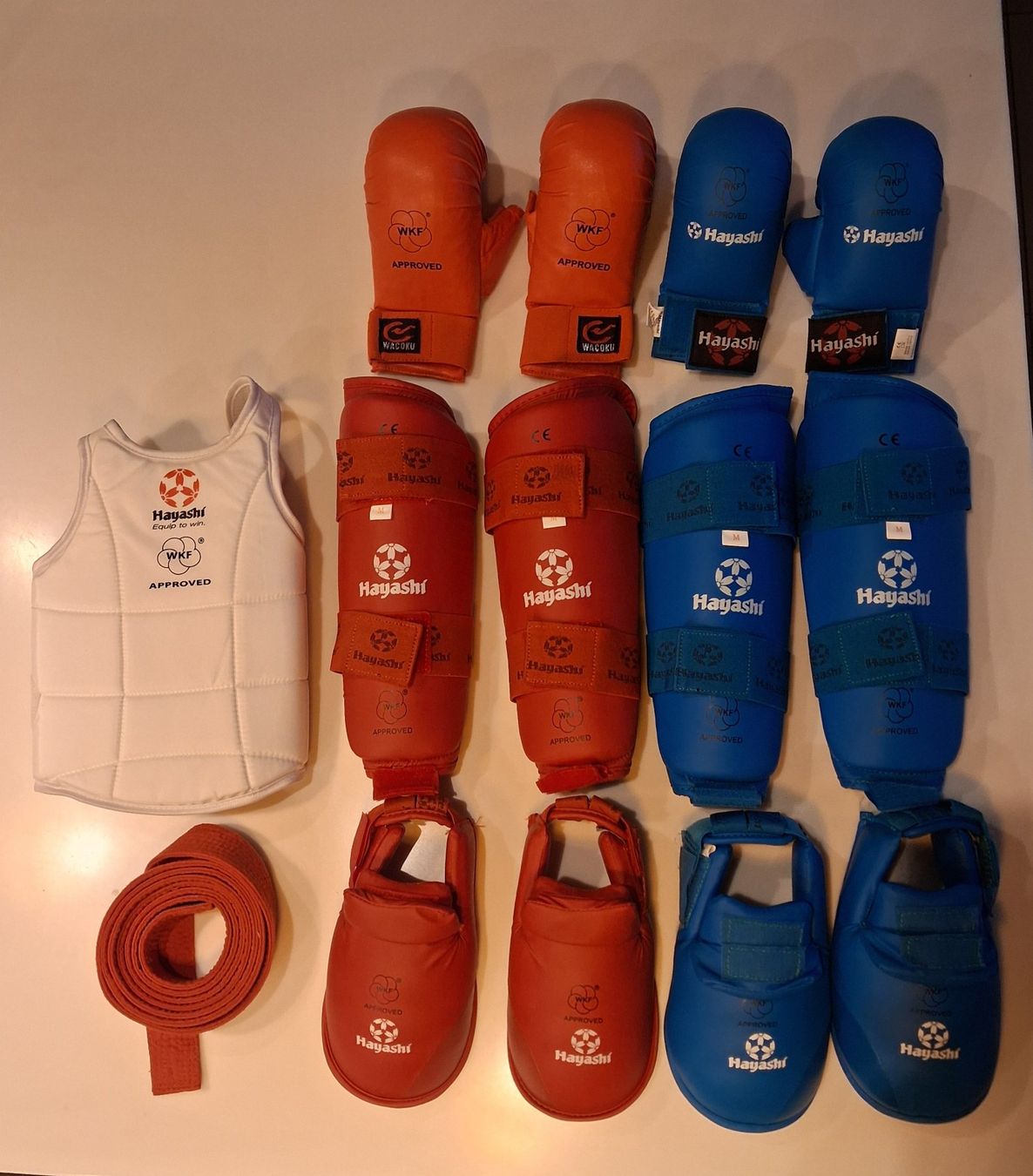 Protezioni & Imbottiture: Protections de combat - Karaté - WFK approved – Usato da Thierrens venduto da Tbox