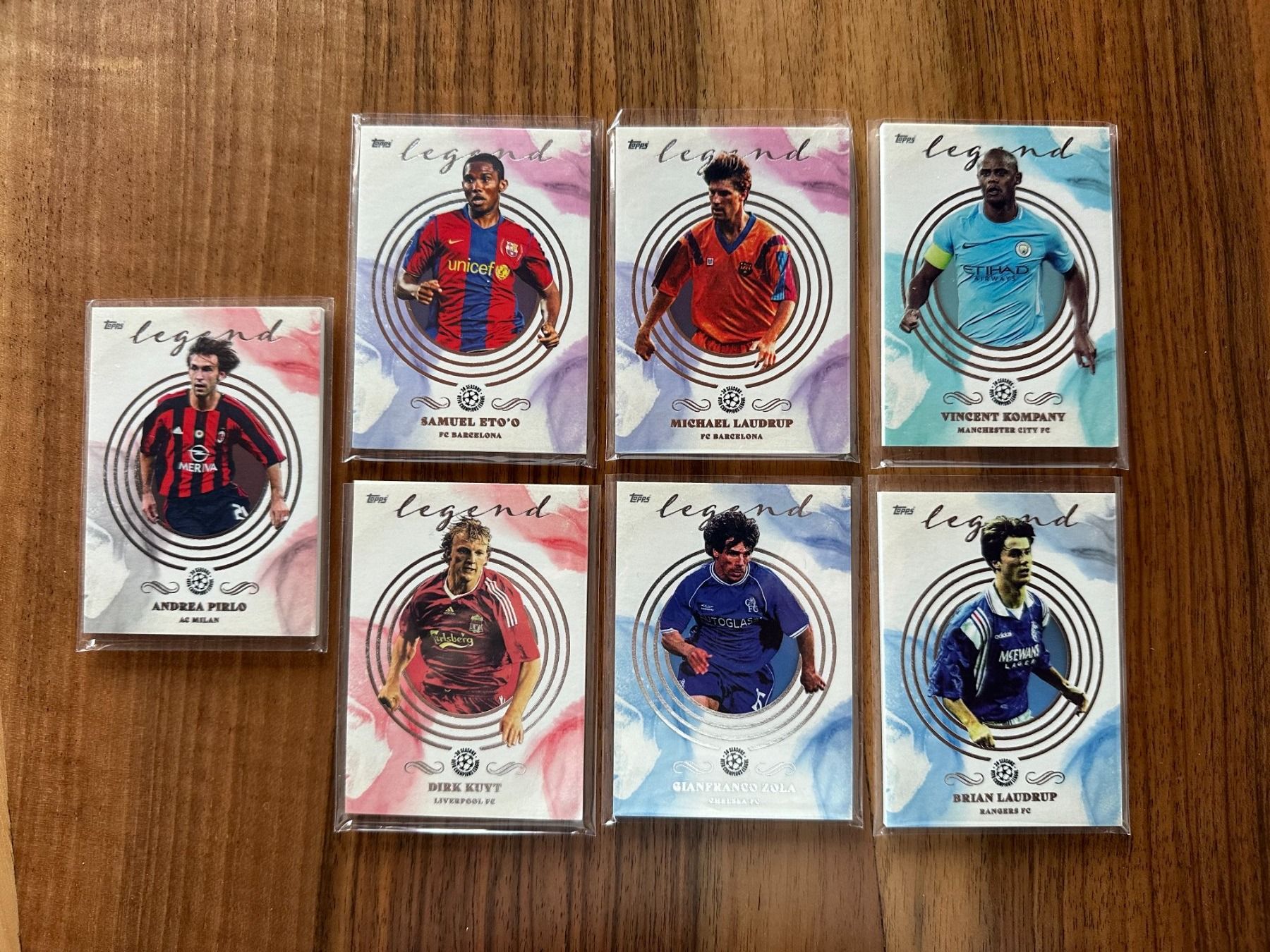 Topps Sammelbilder & Trading cards: Topps Pearl UCL 21/22 Set 17 Karten – Gebraucht aus Hagendorn von Pokecollectorch 3