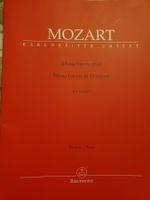 Mozart Missa Brevis in d-moll & Bdur- Partitur