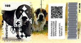 Swiss Crypto Stamps 3.0 ID5 mit Stempel