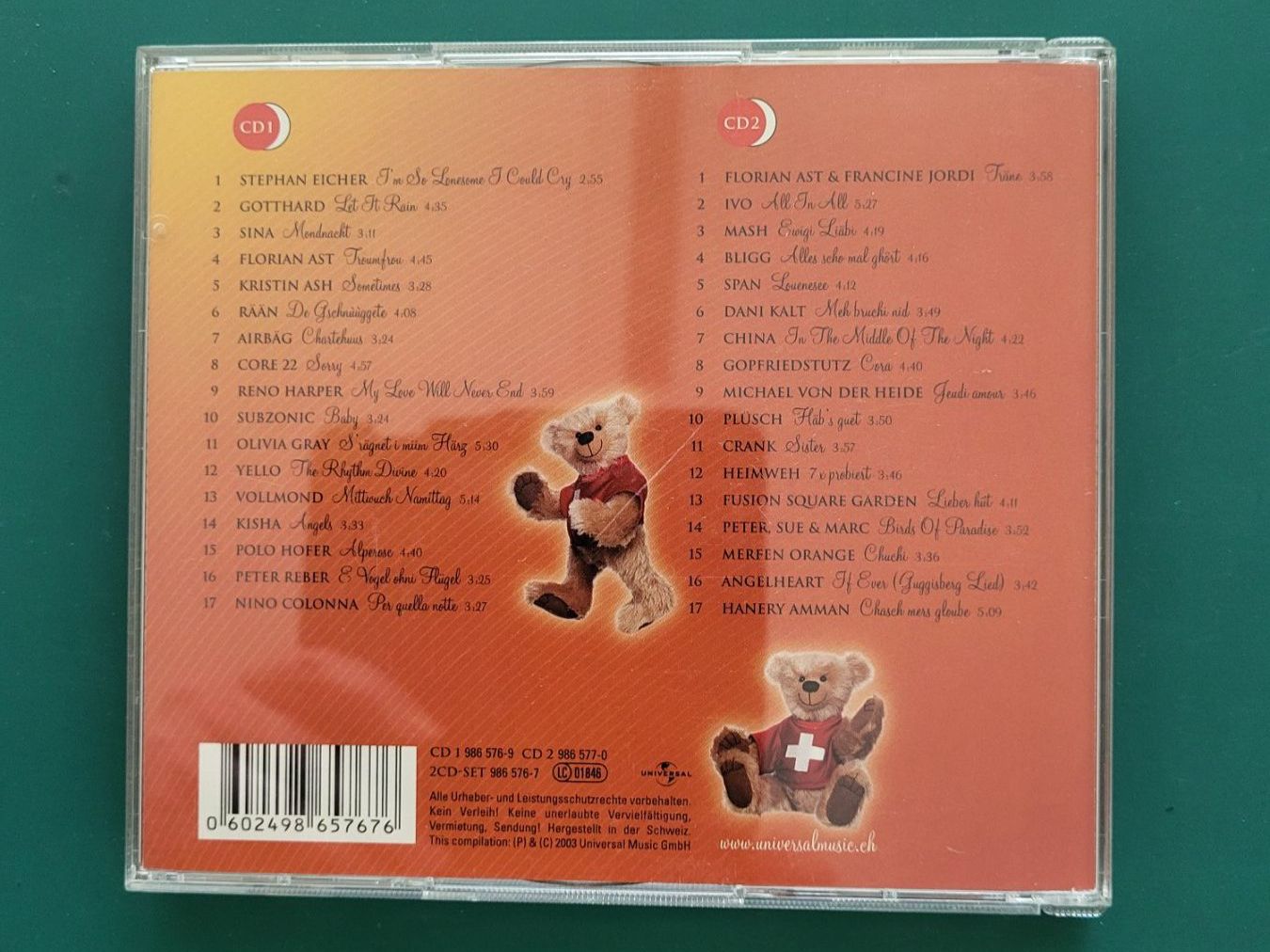 CDs: Schmusebär - 2 CD's – Gebraucht aus Waltenschwil von creativeline 1
