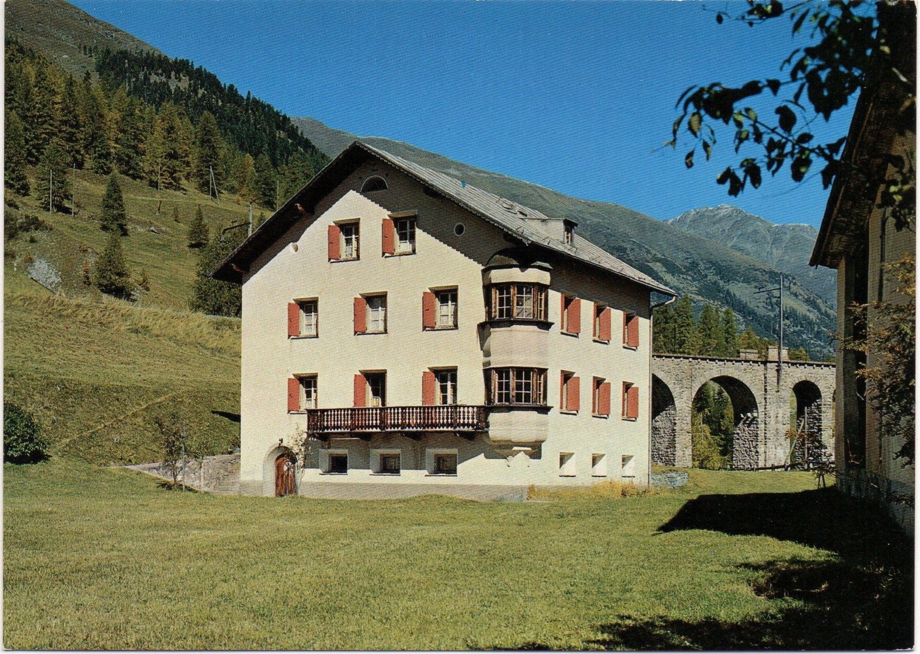 Cartoline postali: CINUOS-CHEL Ferienhaus Riatsch – Nuovo (secondo la descrizione) da Jona venduto da philajona