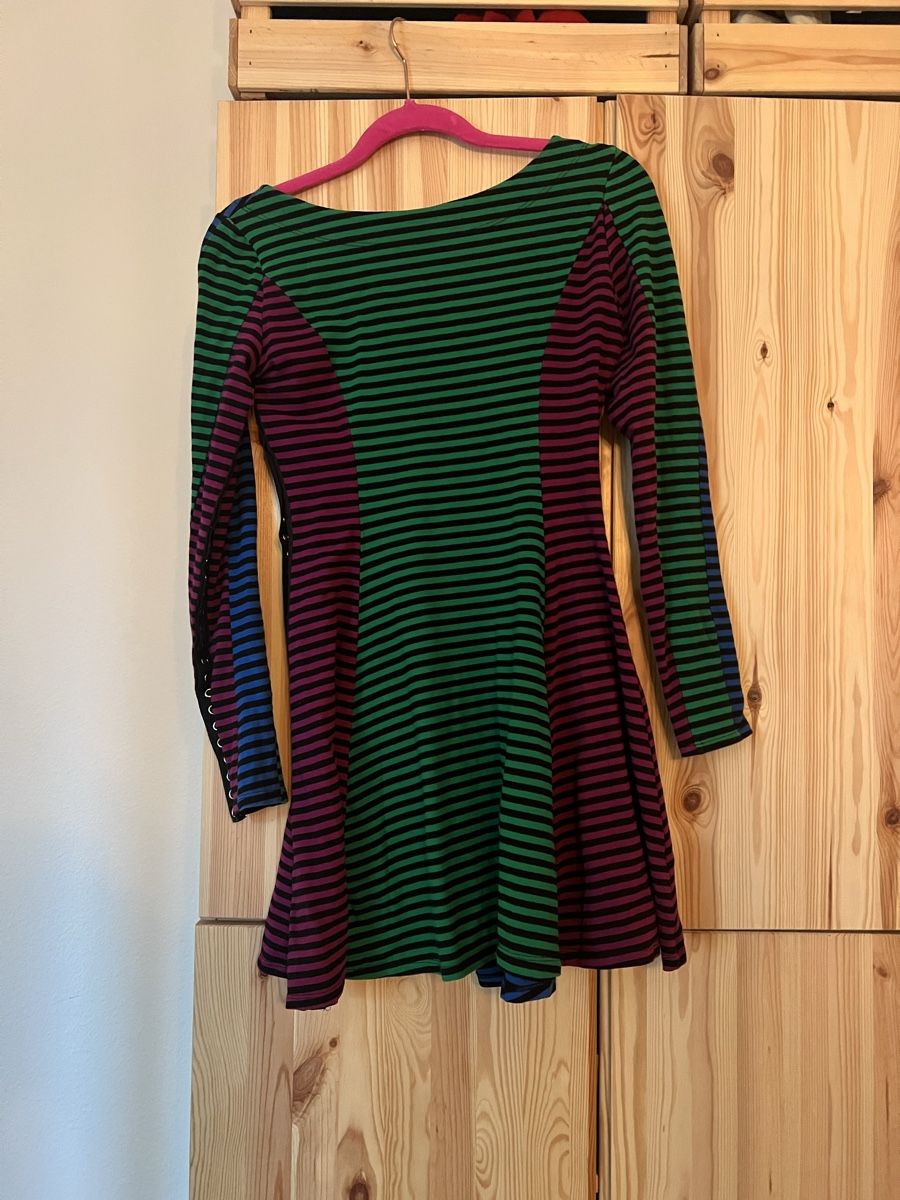 Kleider: Betsy Johnson striped dress Kleid  – Gebraucht aus Zürich von dreimalacht 2