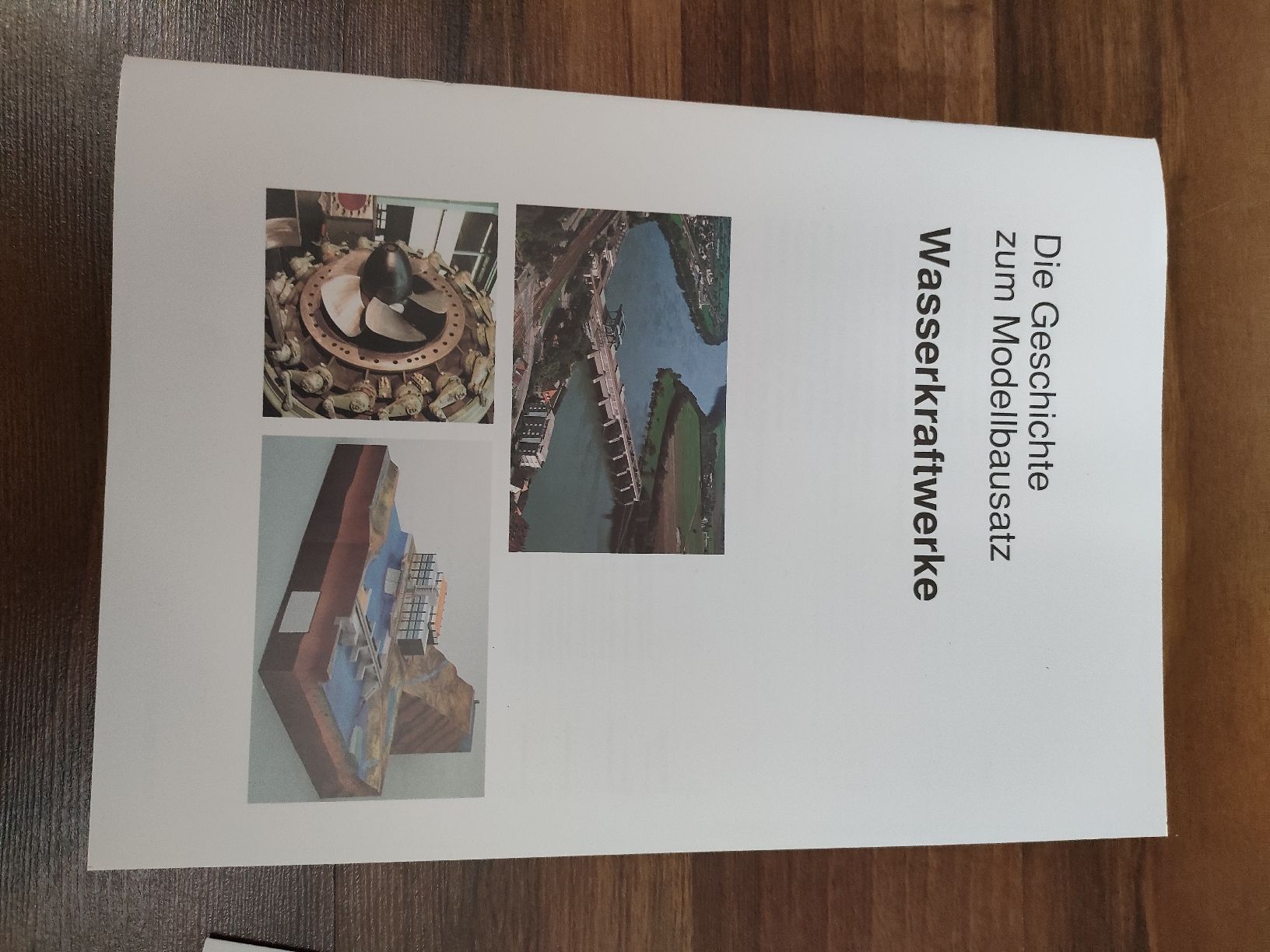 Baukästen: Modellbausatz Wasserkraftwerke  – Neu (gemäss Beschreibung) aus Leuggelbach von Schreiner21 2