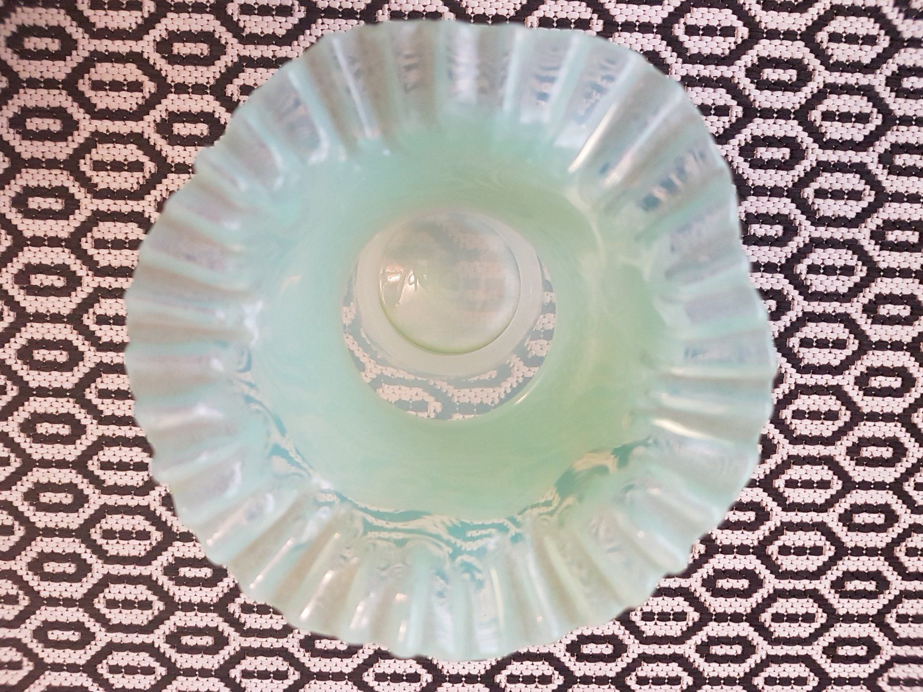 Vasi & Recipienti: Opalinglas Vase Aquamarin Jugendstil – Usato da St.Gallen venduto da Puppa 4