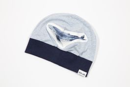 Beanie mit Walfisch, Grösse 50/52
