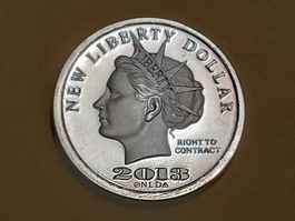 USA "50 New Liberty Dollar" 2013 1 Unze 999.0 Silber