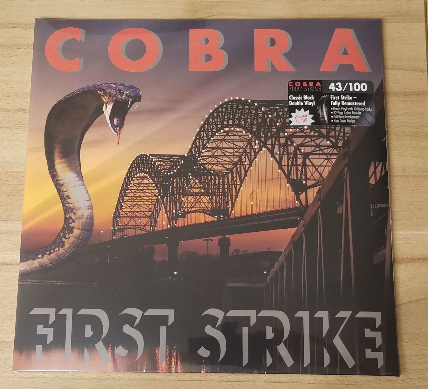 Schallplatten: COBRA: First strike 2-LP Remaster + Unreleased Demos KROKUS – Gebraucht aus Münchwilen TG von Swb