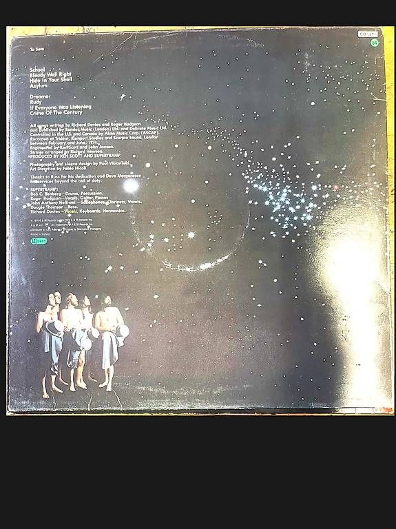 Schallplatten: Vinyle SUPERTRAMP – Gebraucht aus La Chaux-de-Fonds von Simone1180 1