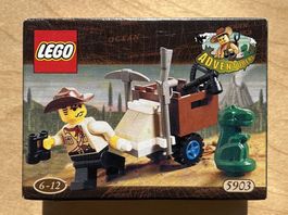LEGO System 5903 Johnny Thunder and Baby T Neu & OVP
