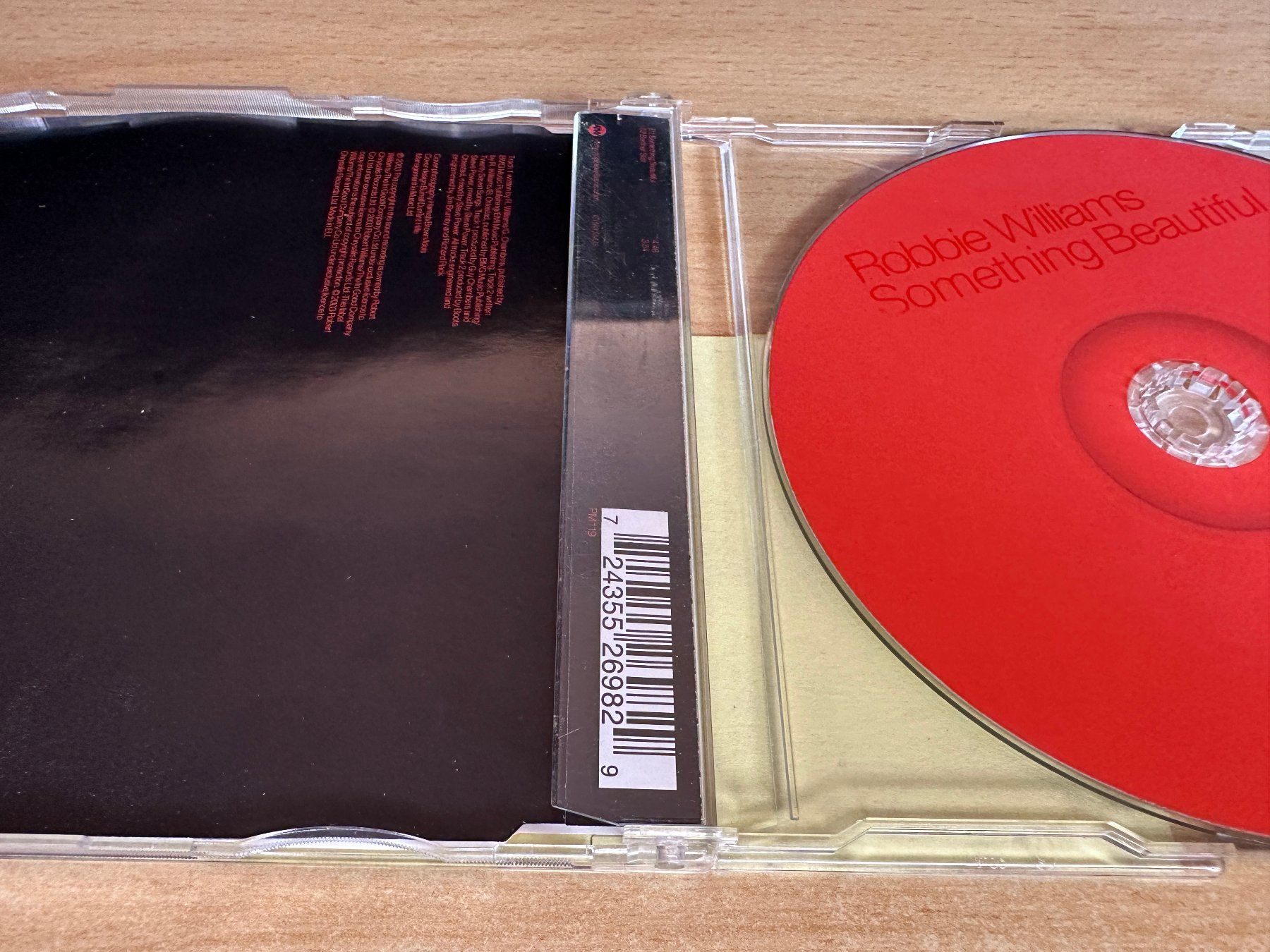 CD: Robbie Williams – Something Beautiful - Single CD – Usato da Rikon im Tösstal venduto da Alpenmutz 1