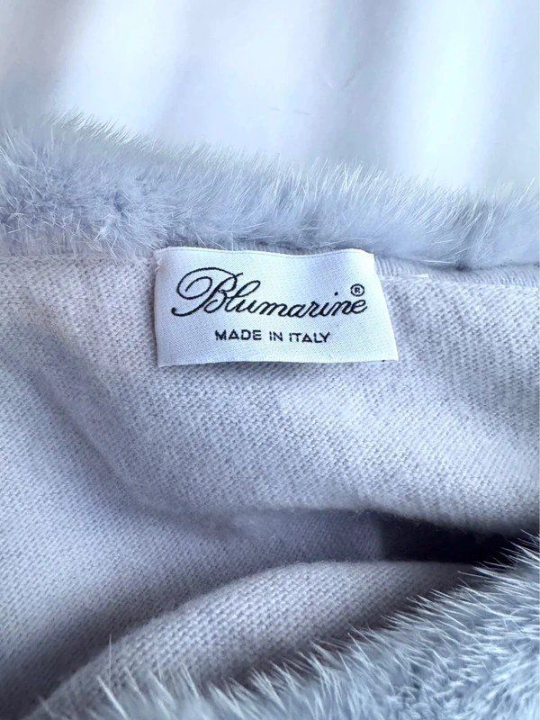 Maglioni & Felpe: Blumarine Angora Wolle Pulli mit echtem Nerz  38  it 44 – Usato da Obergösgen venduto da crystalfox 9