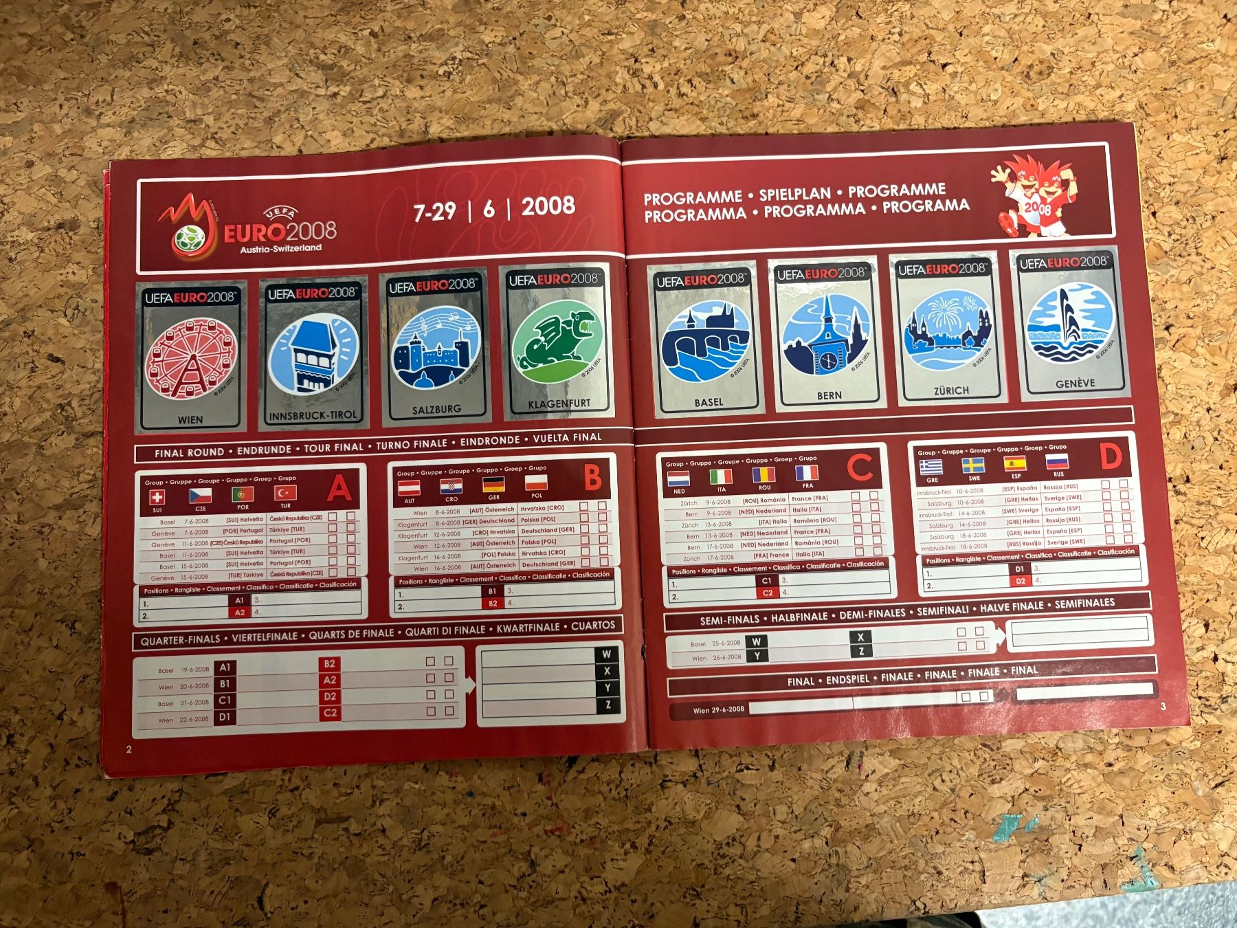 Panini Album: Panini Album Austria-Switzerland 2008 – Usato da Rudolfstetten venduto da Clodo1975 2