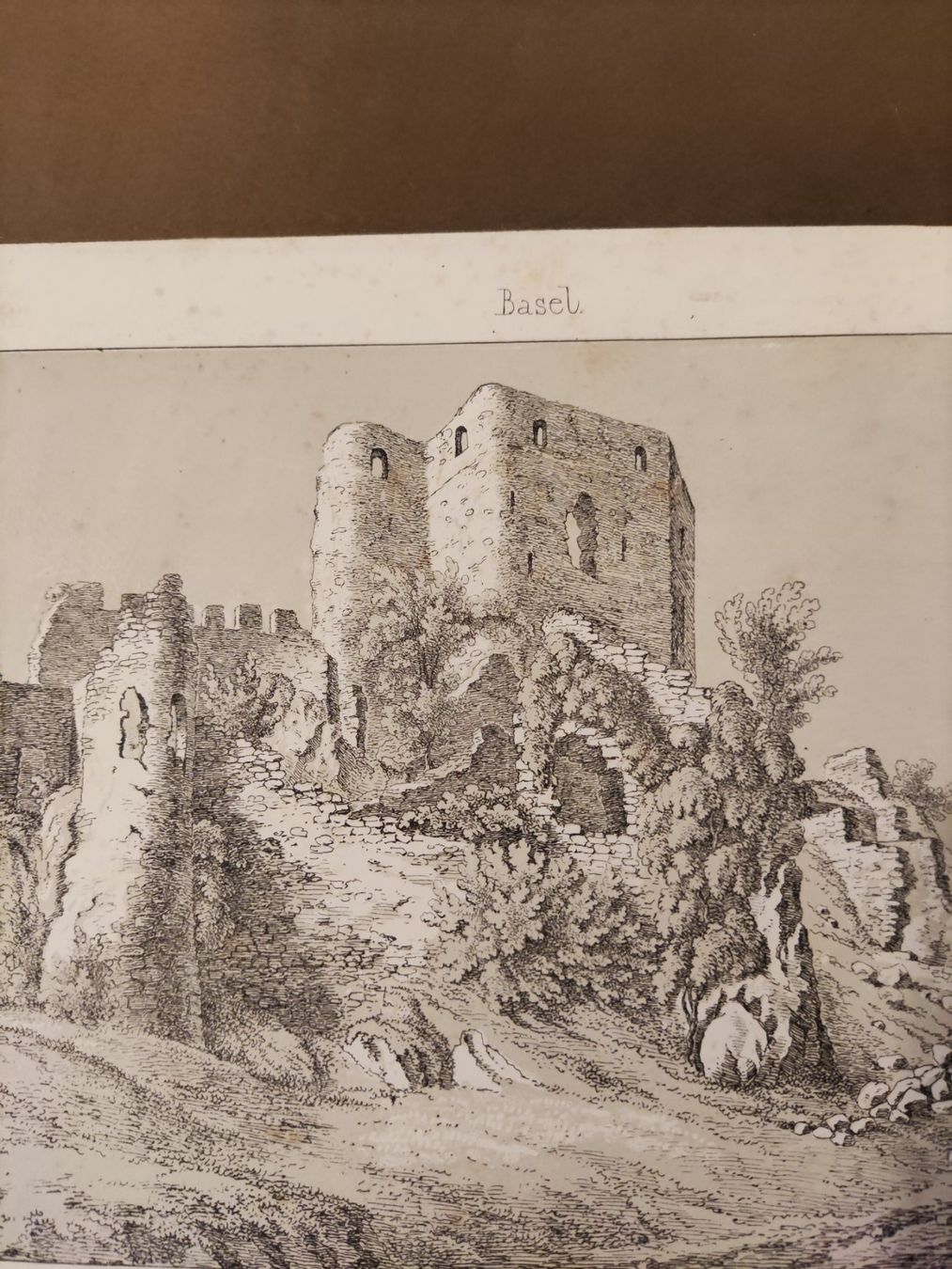 Stiche: Basel Ruine Schloss Pfeffingen Stich – Gebraucht aus Solothurn von Csw1 1