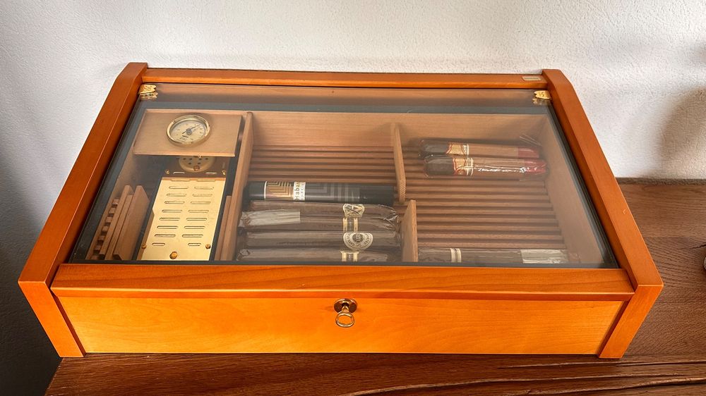 ADORINI HUMIDOR VEGA DELUXE Mahagoni Kaufen auf Ricardo
