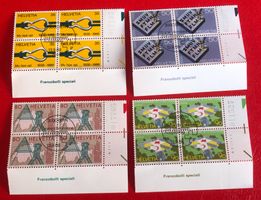4 er Block Nr.765/766/767/768 mit VollStempel Bern