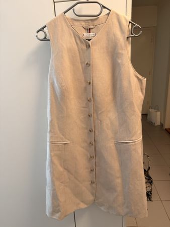 Tommy Hilfiger Westenkleid beige Grösse 42 guter Zustand