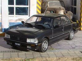 Peugeot 505 SRI Phase III 1992-1995 Argentina anthrazit met.