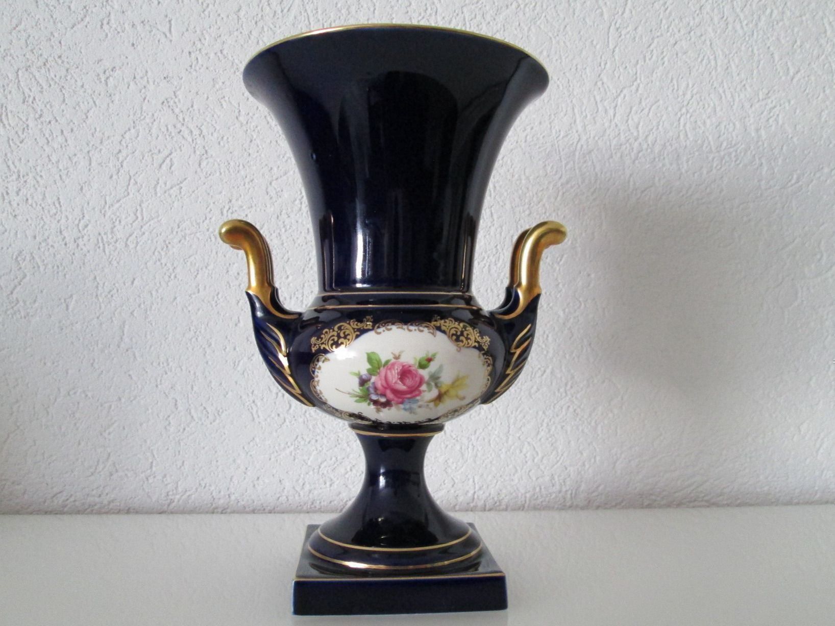 Lindner Vasen & Gefässe: Lindner Kueps Bavaria- Echt Cobalt Vase – Gebraucht aus Movelier von KRASI61