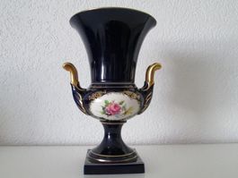 Lindner Kueps Bavaria- Echt Cobalt Vase