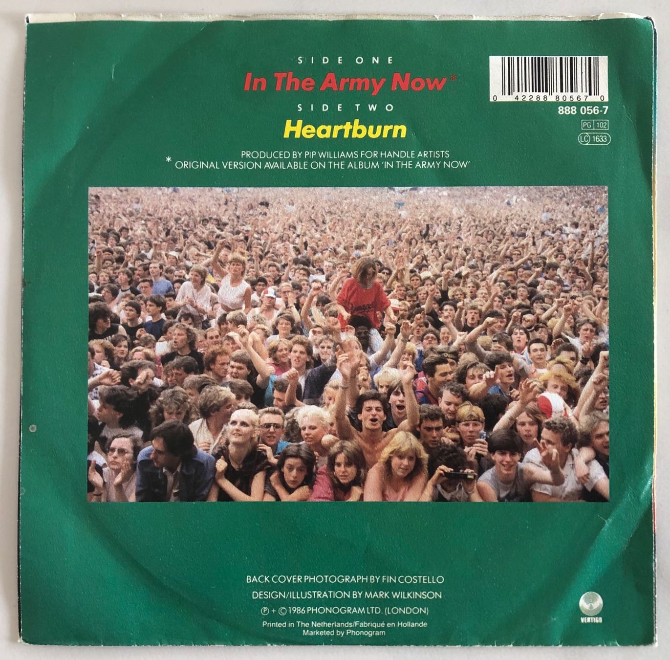 Dischi in vinile: STATUS QUO - IN THE ARMY NOW – Usato da Poliez-Pittet venduto da Newtown-Records 1