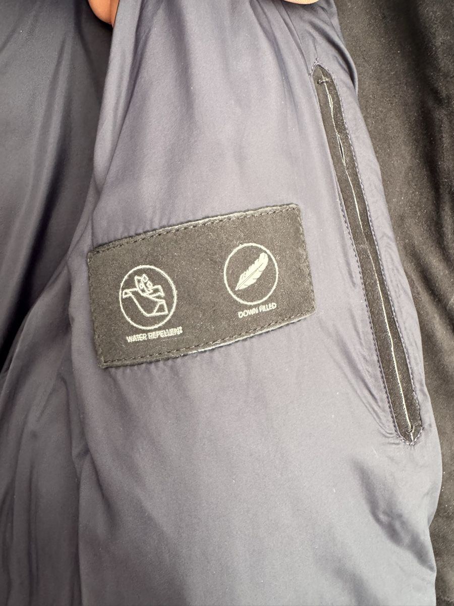 Massimo Dutti Giacche: Doudoune en daim véritable et duvet – Nuovo (secondo la descrizione) da Echandens venduto da Atewe 2