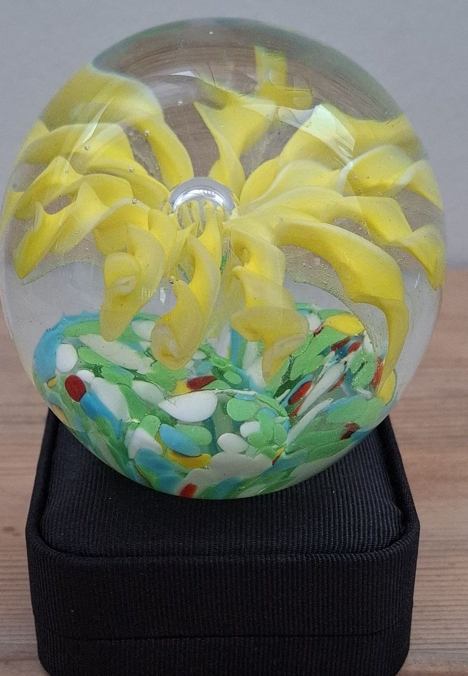Tutte le decorazioni: Glaskugel Briefbeschwerer – Usato da Buochs venduto da regenbogen7365