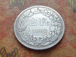 2 Fr. 1862  (B)