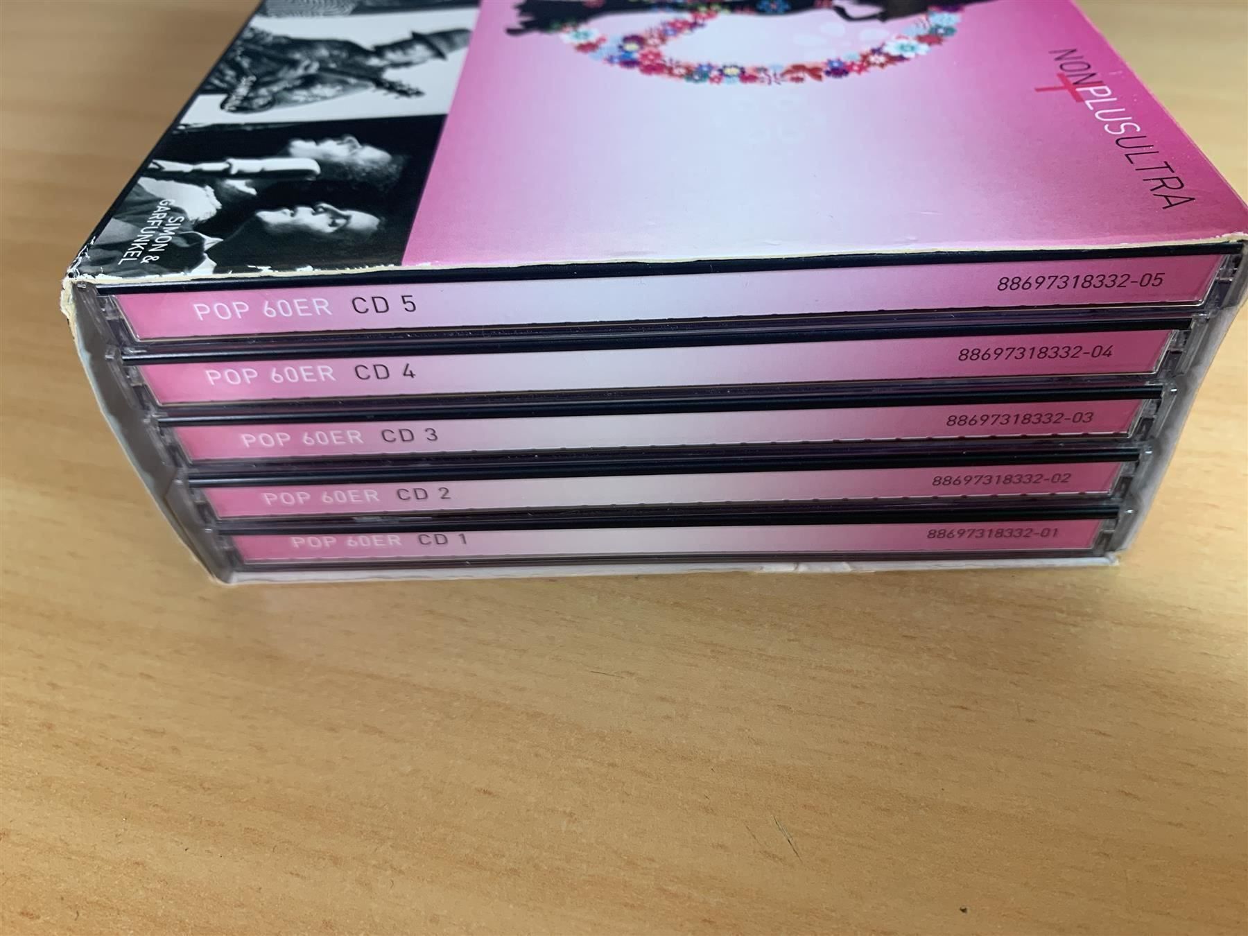 CD: Various – Nonplusultra 60er - 5 CD – Usato da Rikon im Tösstal venduto da Alpenmutz 1