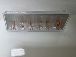 Preiser Figuren Kinder im Schwimmbad HO 1:87 10307 neu