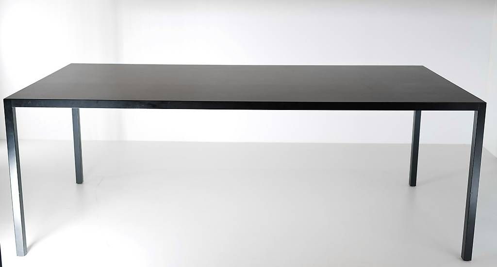 Tavoli: Moderner Tisch mit Eternit-Platte & Metallgestell 200x90 – Usato da Beromünster venduto da VSNC 3