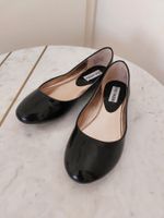 Steve Madden Lack-Ballerinas schwarz Grösse 37 gebraucht
