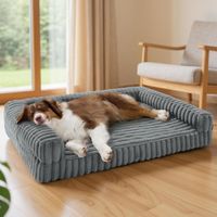 Orthopädisches Hundebett Memory Schaum waschbar 89cm