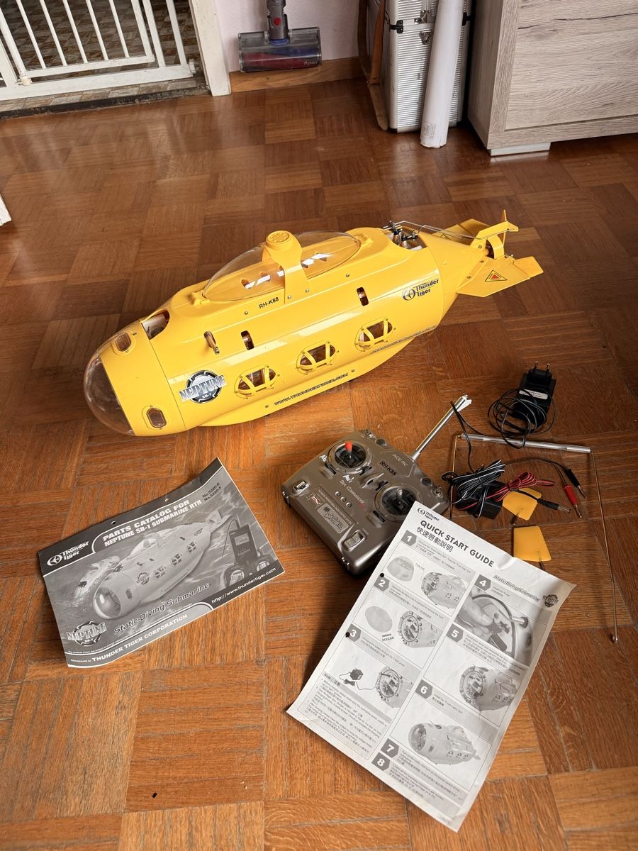 Graupner Modellismo RC: U Boot NEPTUNE SB-1 – Usato da Deitingen venduto da Djlion