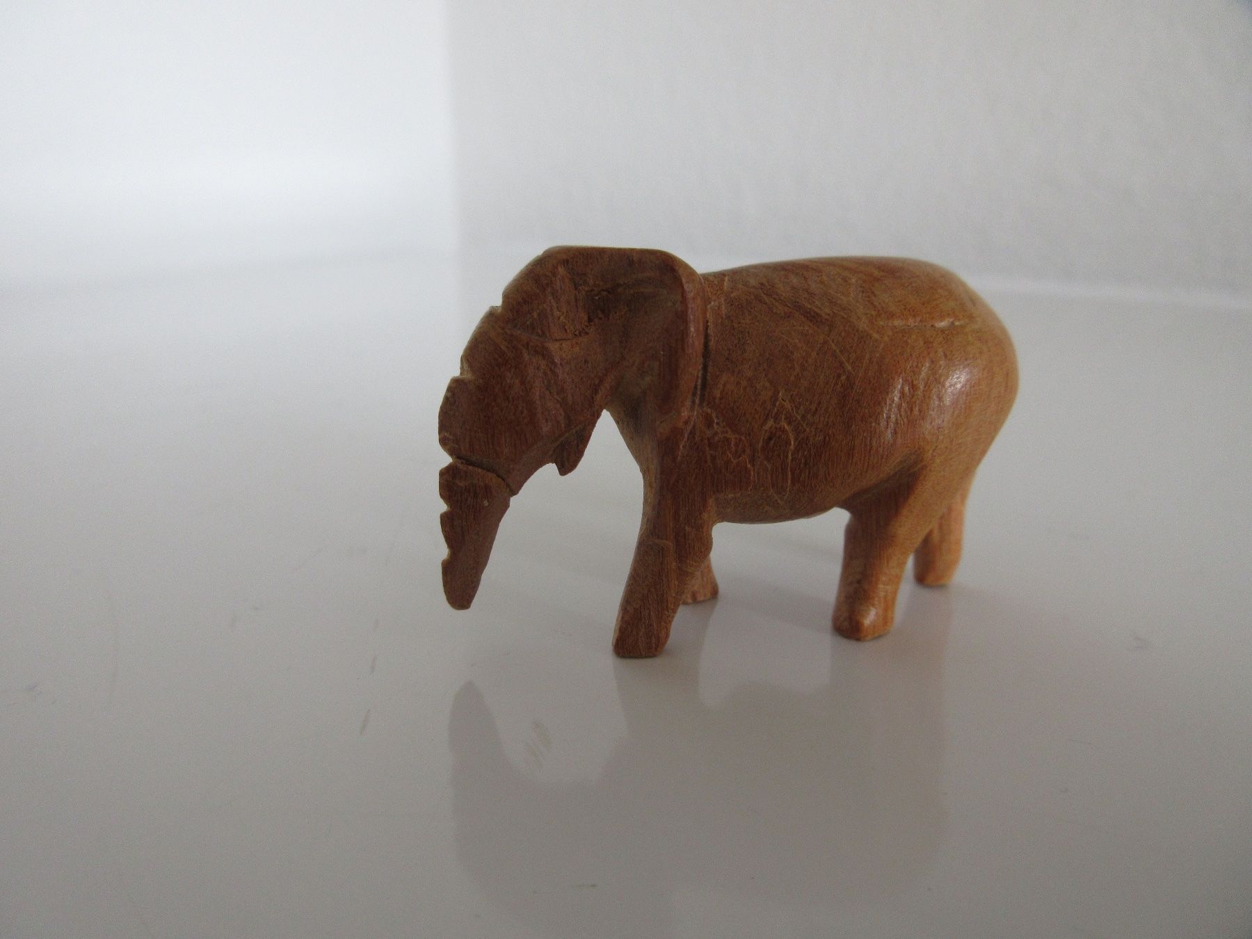 Statuette: Mini Elefant, Holz, Elefantenfigur, Setzkasten, Sammelfigur – Usato da Egg b. Zürich venduto da Mogli93 1