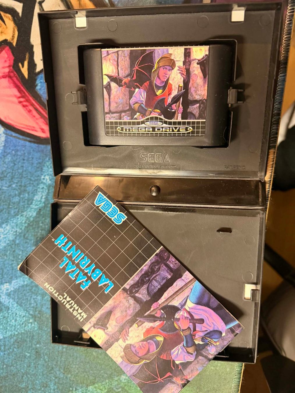 Sega Giochi: Fatal Labyrinth Sega Mega Drive – Usato da Giubiasco venduto da Ticinerd 2