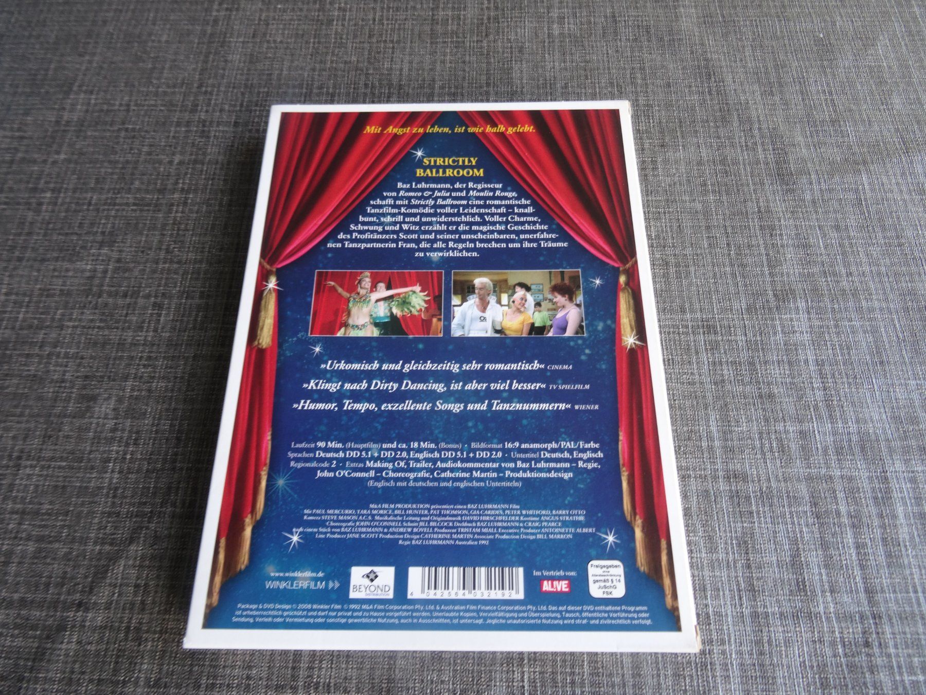 Alle DVDs: DVD Strictly Ballroom – Gebraucht aus Olten von Disc-Verkauf 1